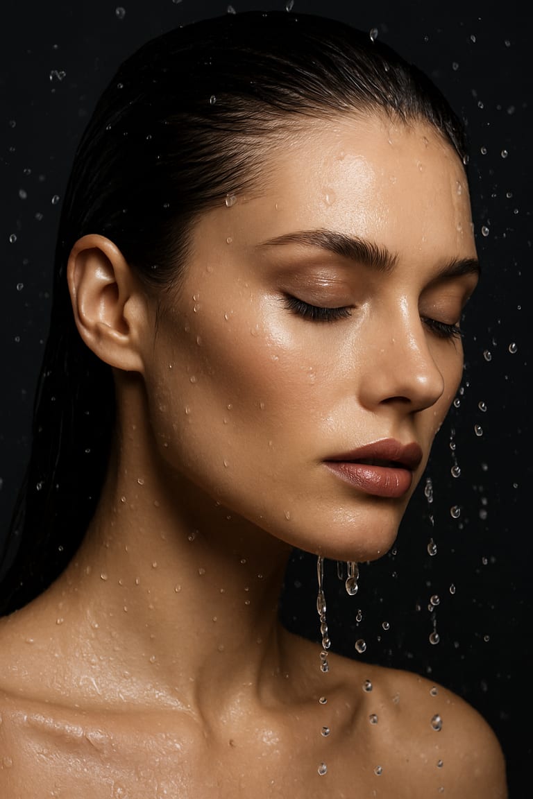 Beauty brand — campaign beauty film — sample still