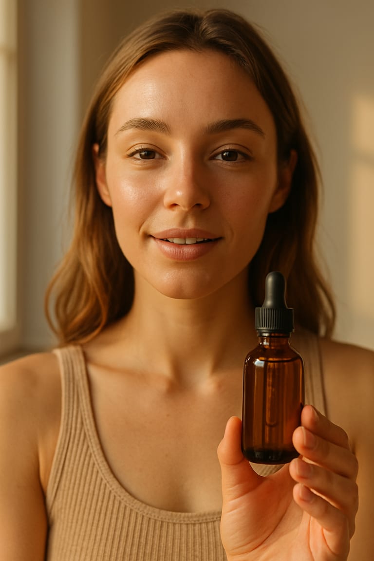 Skincare brand — creator-led demo — sample still